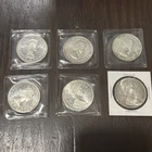 Lot Of 6 • 1960-1967 Canadian Dollar • 80% Silver