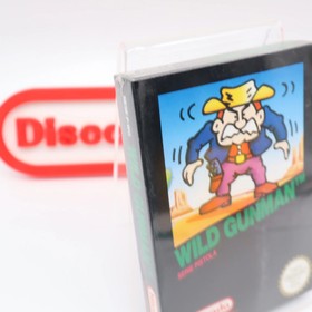 Juego NES Nintendo WILD GUNMAN - &iexcl;NUEVO Y Sellado de F&aacute;brica! PAL Versi&oacute;n Espa&ntilde;ola!