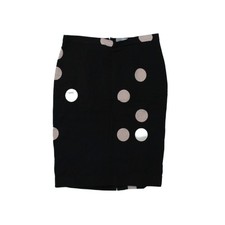 Jigsaw Women's Midi Skirt UK 10 Brown 100 Viscose Straight  Pencil