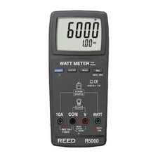 Reed Instruments R5000 Autoranging Digital Watt Meter, True Rms