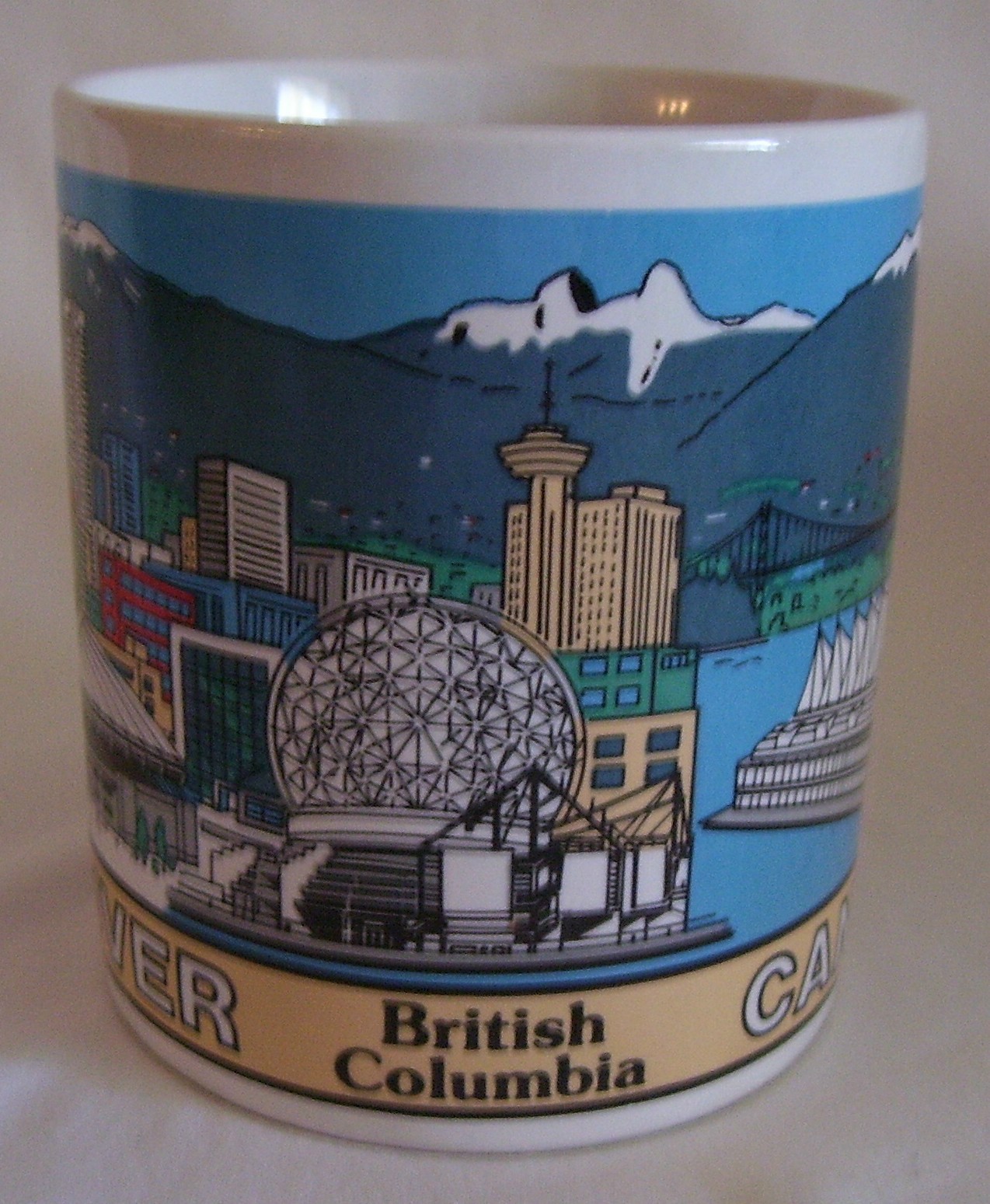 Coffee Cup Mug Vancouver British Columbia Canada City Scenic eBay