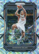 2023 Panini Prizm WNBA NYKESHA SALES #48 PREMIUM SCOPE PRIZM #18/99 SUN