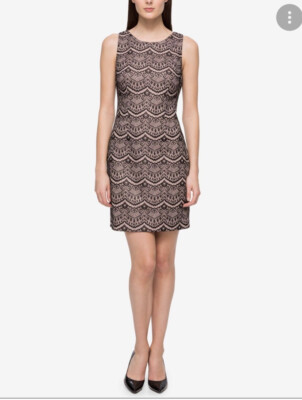 guess los angeles black dress Clothing Women's Cut Out Size 2 NWT Its empire waist is offset with floaty front ruffles. Marciano Women's Larissa Beaded Minidress