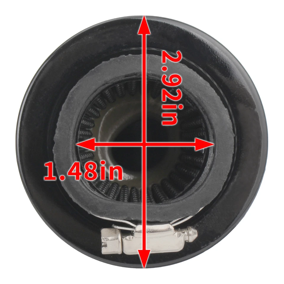 Juego de 4 cápsulas de filtro de aire para Suzuki GS550 1977 1978 79 GS550L 1979 SP70-4494-CH Foto 3 de 4