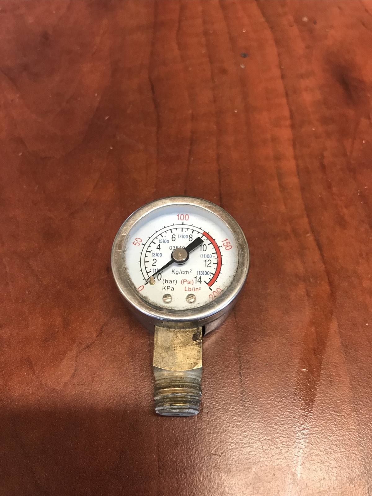 OEM Part Tank Pressure Gauge Assembly for BCP Tricam TC1552 