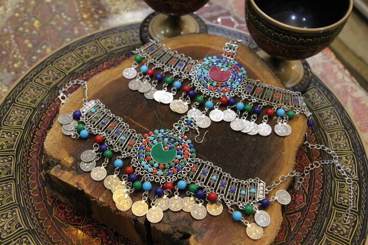 Vintage Afghani Matha Patti - Calidad superior Foto 3 de 4