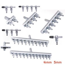 4mm 5mm Air Flow Line -Control Valve Aquarium Fish Tank Regulator Pump Tube Pipe