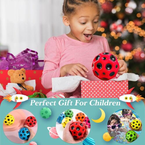 Extreme High Bouncing Ball Space Ball Bouncy Ball Outdoor Throw Catch Moon Toy - Bild 3 von 26