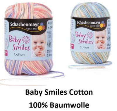Schachenmayr Baby Smiles Cotton 25g 9807350 Socken Jäckchen   ''Sonderpreis''