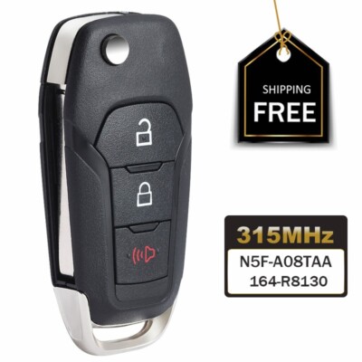 Car Remote Flip Key Fob for Ford F150 F250 F350 2015 2016 2017 2018 2019 2020