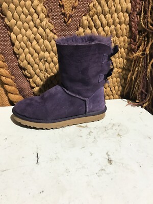 UGG 1016225 Purple Bailey Bow Boots US Size 6