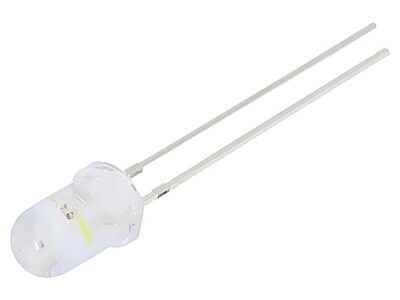 2 X LED OSW5DK8131A 8mm Blanc Froid 30000-36000mcd 30° Avant