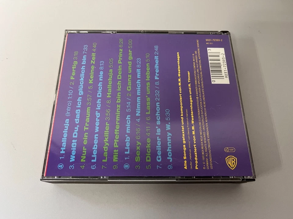 Westernhagen – Live - Doppel CD © 1990 in Fatbox - Sexy,Freiheit,Halleluja.. - Bild 4 von 4