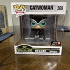 Funko POP! DC Heroes: Jim Lee Deluxe - CATWOMAN #269 Deluxe Vinyl DAMAGED BOX