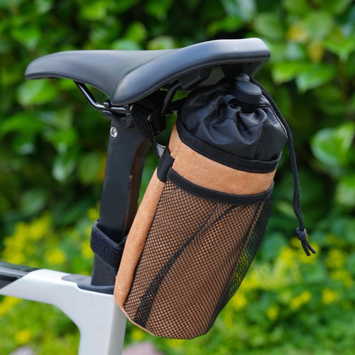 Bike Bicycle Water Bottle Holder Bag Handlebar Cup Drink Holder Stem Bag - Picture 8 of 12