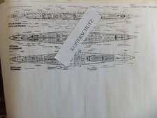 U-BOOT-KRIEG U-BOOTTYP VII-C (1944) GENERALPLAN