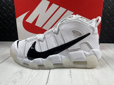 Size 10.5-Nike Air More Uptempo '96 Men Shoes White-Black-Photon
