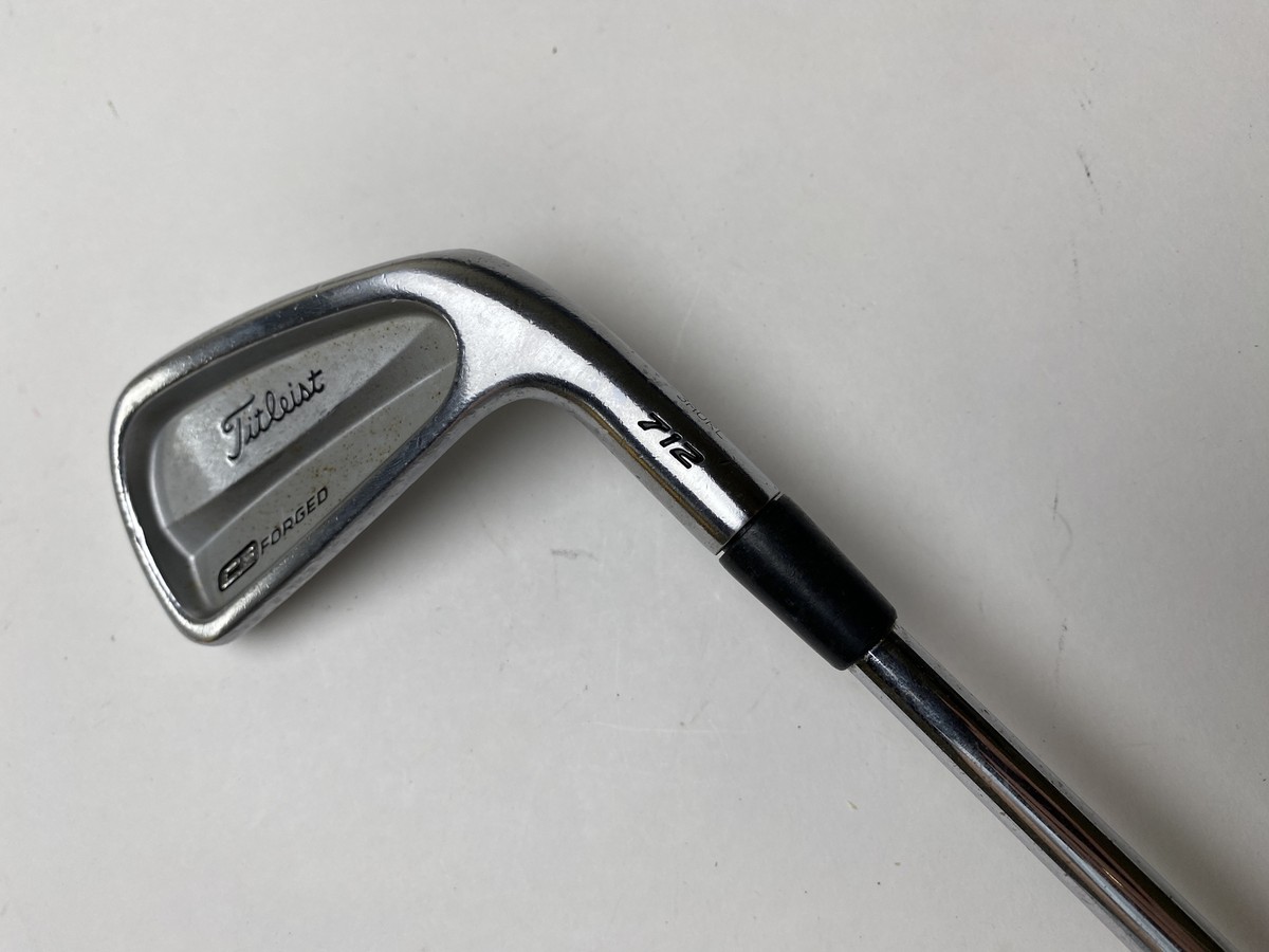 TITLEIST/CB 712/タイトリスト/3-PW8個セット/アイアンヘッド Titleist 712 CB Iron Set 3-PW Steel Stiff Right 38.5in | eBay