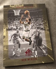 1997-98 Upper Deck SP Authentic Ron Mercer Basketball Card Rookie 7 (RC) Celtics. rookie card picture
