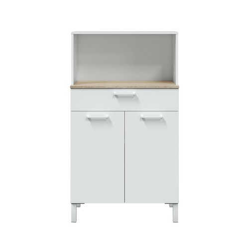 Alacena moderna, para comedor o cocina, cajones - puertas, Roble - Imagen 3 de 23