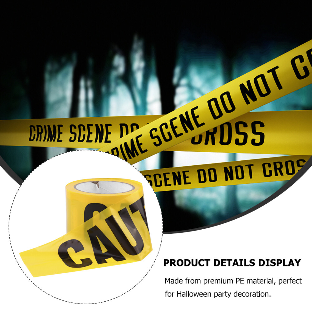Warning Safety Stripe Tape Halloween Warning Tape No Glue Decorate eBay