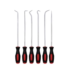 6Pcs Car Pick & Hook Set O Ring Oil Seal Gasket Puller Remover Craft Hand Tools