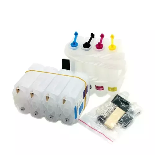 compatible HP10 82 Continuous Ink System for Designjet 500ps 800 with ARC Chip - Picture 4 of 5