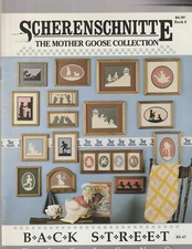 Scherenschnitte Book 6 Mother Goose Collection Back Street Designs Pam Neely