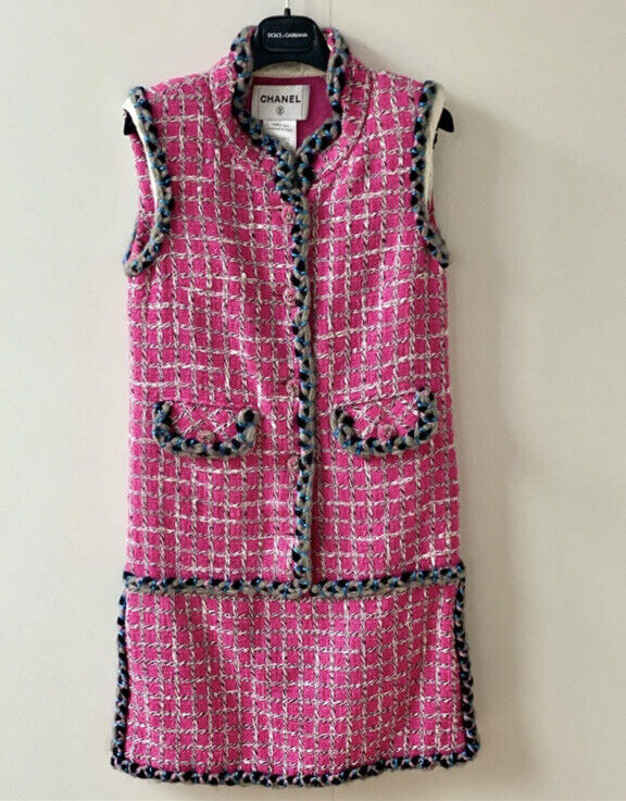 Chanel Collectible 2016 Runway Tweed Dress, FR 38 | eBay Chanel Collectible 2016 Runway Tweed Dress, FR 38 | eBay