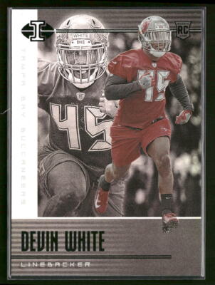 2019 Panini Illusions #97 Devin White Tampa Bay Buccaneers Rookie