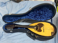 SUZUKI M-50 Mandolin Ukulele with Hard Case Forward Bow in Neck used
