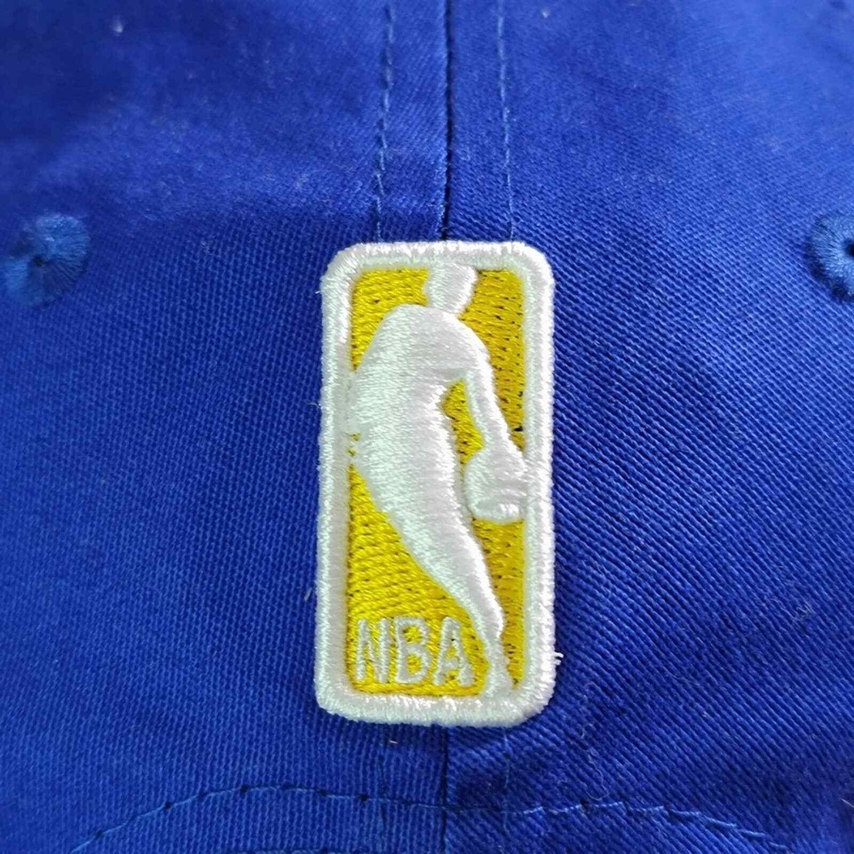 New Era NBA Golden State Warriors Stretch Snapback Dad Hat Cap Blue Gold Curry Golden State Warriors Stephen Curry 9FIFTY Snapback Hat  main image 2