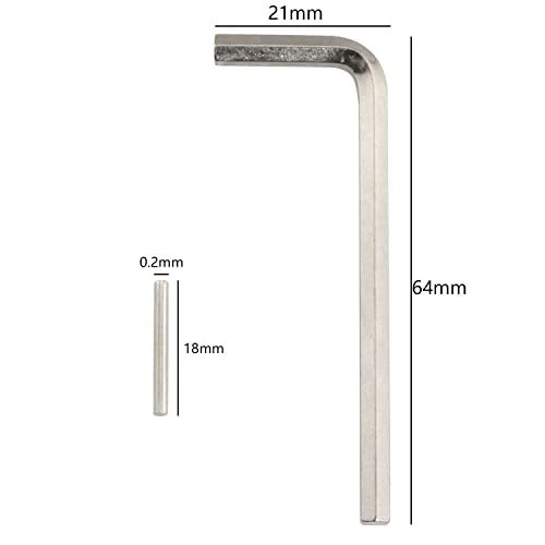 Spring Hinge Tension Pin Replacement Kit With Hex Wrench, 46 OFF