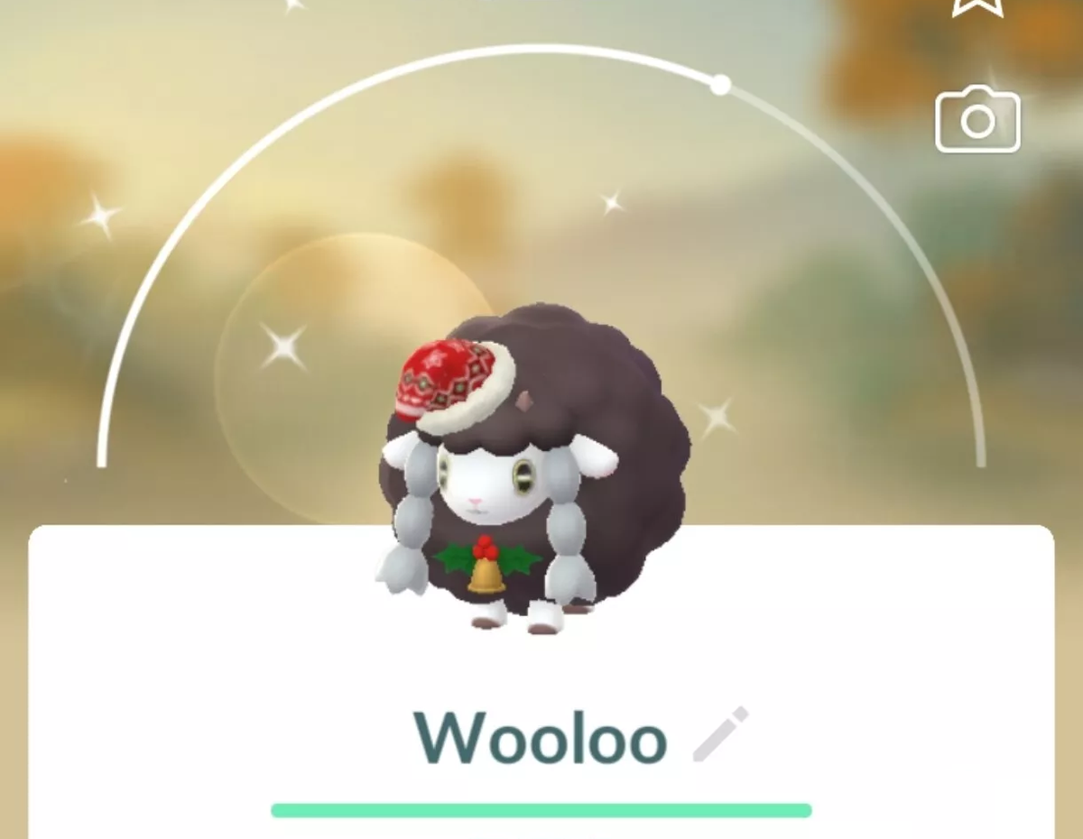 ✨ SHINY WOOLOO ATTIRE HOLIDAY EVENT ✨ Christmas Costume Themed Pokemon