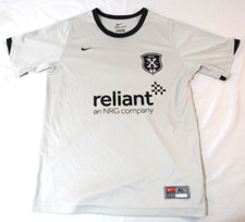 NIKE Dri-Fit HESC "X" Soccer Reliant NRG Company Grey Jersey Shirt Size XL