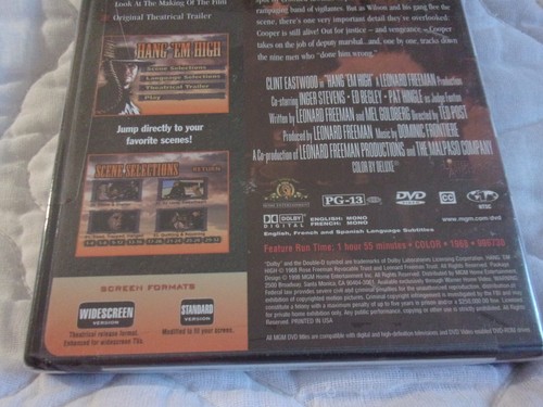 A FISTFUL OF DOLLARS HANG 'EM HIGH THE GOOD BAD AND UGLY DVD LOT CLINT EASTWOOD - Picture 9 of 17