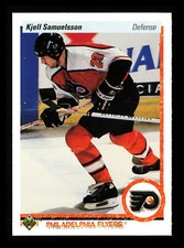 Kjell Samuelsson 1990-91 Upper Deck Hockey NHL #116a Philadelphia Flyers