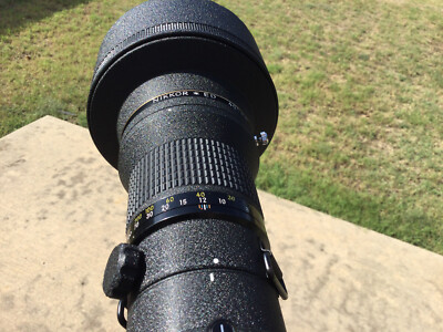 Nikon Nikkor 400mm f3.5 AI-S ED Manul Focus Prime Telephoto Lens