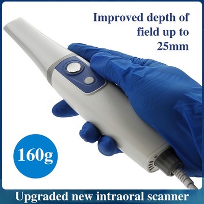V5 Scanner 3D Real-time Display w/ AI Scanning Software+4 Tips Dental