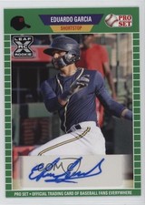 2021 Leaf Pro Set Baseball Blaster Auto Green Eduardo Garcia #PS-EG1 Auto yl0