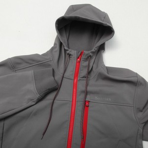 Veste Softshell Simms Windstopper Homme - Taille M, Grise, Imperméable, Pour La Pêche