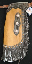 Custom Made Leather Chinks/Buckskin Leather/New Chaps/Made In USA