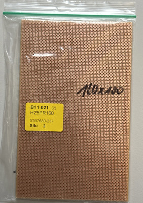 Punkt-Platine - 2 St. - 160 x 100 mm - H25PR160
