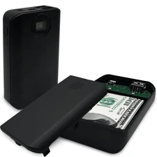 Diversion Safe Power Bank-Hidden Storage Compartment for Valuables, Secret ,