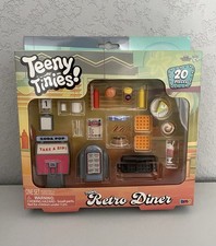 Teeny Tinies Retro Diner 20 Piece Playset. Brand New