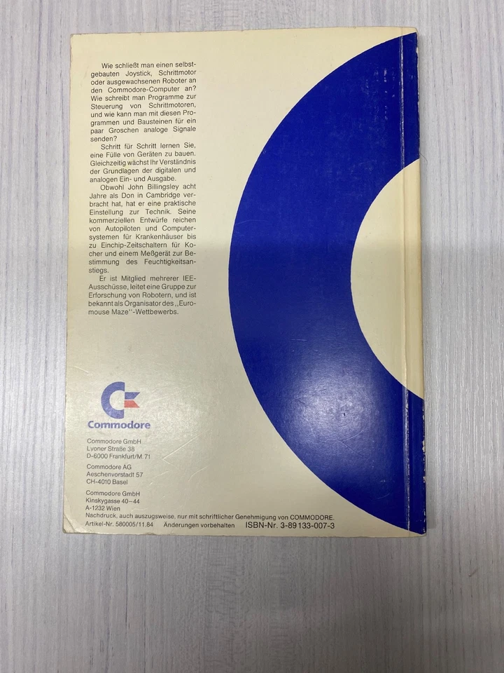 Commodore Sachbuchreihe Band 7 - Automaten und Sensoren Zum Selberbauen C64 - Bild 4 von 4
