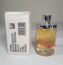 CARTIER eau de Cartier ZESTE DE SOLEIL EDT 3.3 oz/100 ml tester NEW IN BOX