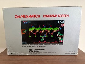Nintendo Game & Watch Panorama Mario&rsquo;s Bombs Away TB-94 Boxed Complete 1983