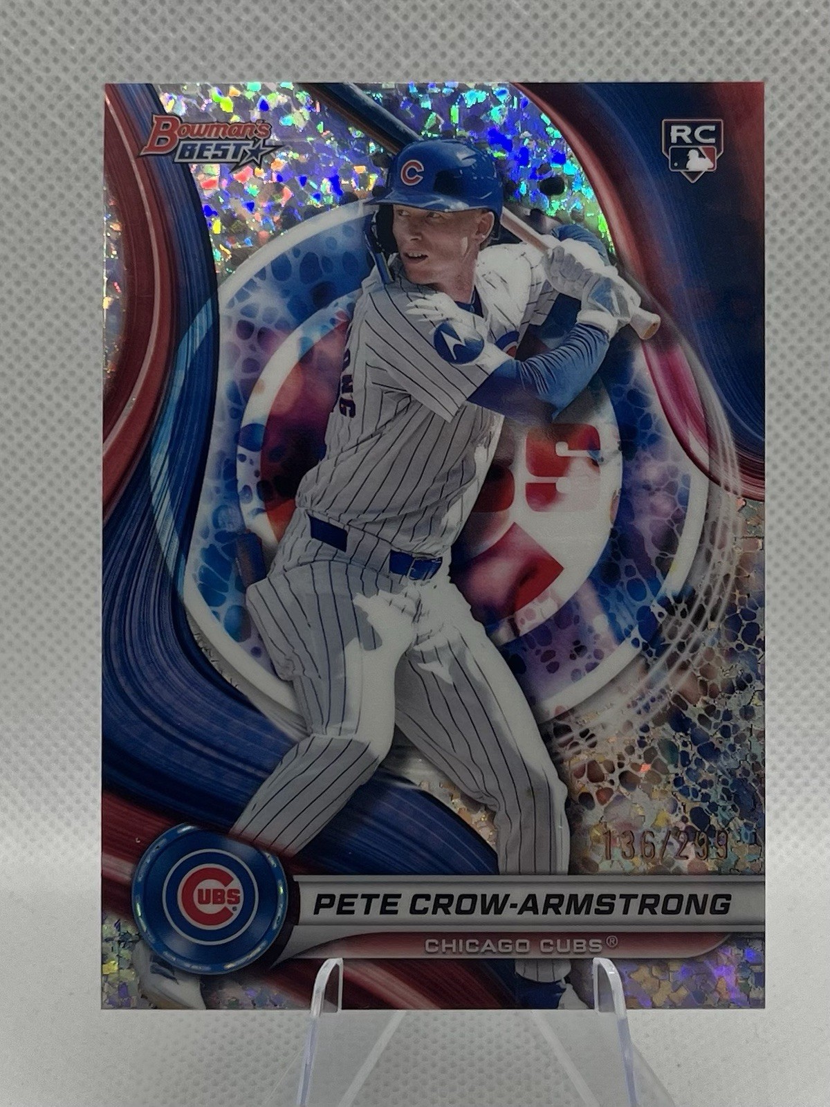 2024 bowmans best pete crow armstrong RC Mini Diamonds /299 🔥🔥