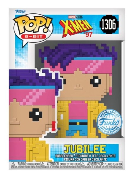 Gadget - Marvel: Funko Pop! 8-Bit - X-Men '97 - Jubilee (Vinyl Figure 1306) -D--image